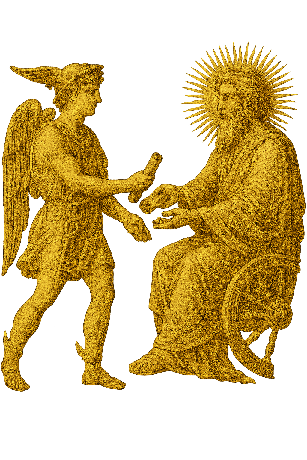 Hermes and Helios